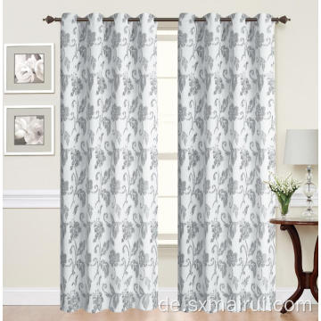 Hang Down Wohlfühlen Polyester Jacquard Shade Curtain